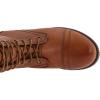 imageSteve Madden Womens Troopa Leather Lace Up Combat BootsBeige