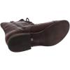imageSteve Madden Womens Troopa Leather Lace Up Combat BootsBrown Leather