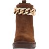 imageSteve Madden womens Amulet Ankle BootChestnut Suede Chain