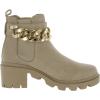 imageSteve Madden womens Amulet Ankle BootSand Suede Chain