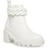 imageSteve Madden womens Amulet Ankle BootWhite Chain