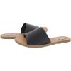 imageSteve Madden womens Gracel Flat SandalBlack Leather