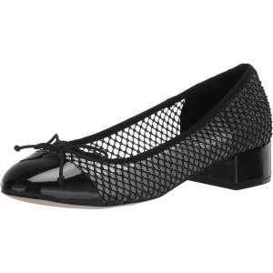 imageSteve Madden Womens Cherish Leather Slip On Loafer HeelsBlack Mesh