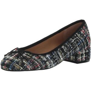 imageSteve Madden Womens Cherish Leather Slip On Loafer HeelsGrey Multi