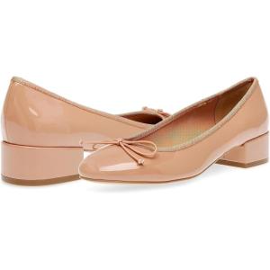 imageSteve Madden Womens Cherish Leather Slip On Loafer HeelsTan Patent