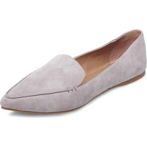 imageSteve Madden Womens Feather Loafer FlatGrey Suede