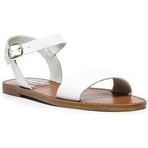 imageSteve Madden womens DonddiSandalWhite Leather