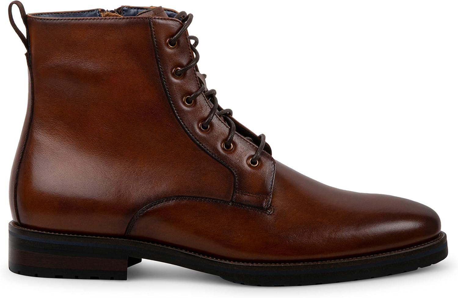 imageSteve Madden mens SixtetCombat BootTan Leather