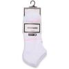 imageSTEVE MADDEN WOMENS 6PK SOLID MESH ARCH POP STRIPE LOW CUT HALF CUSHION WHITE VALUE PACK OF 6 SOCK SIZE 910 SHOE SIZE 510