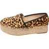 imageSteve Madden Alexia Leopard Espadrille Wedge Slip On Flat Wedge Platform