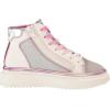 imageSteve Madden Girls Glossy SneakerWhite Multi