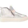 imageSteve Madden Girls Hummon SneakerSilver Iridescent