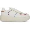 imageSteve Madden Girls Rockaway SneakerWhite Multi