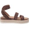 imageSteve Madden Girls Shoes Kimmie Espadrille Wedge SandalLeopard