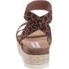 imageSteve Madden Girls Shoes Kimmie Espadrille Wedge SandalLeopard