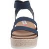 imageSteve Madden Girls Shoes Kimmie Espadrille Wedge SandalNavy