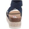 imageSteve Madden Girls Shoes Kimmie Espadrille Wedge SandalNavy