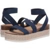 imageSteve Madden Girls Shoes Kimmie Espadrille Wedge SandalNavy