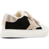 imageSteve Madden Girls Shoes Rezume SneakerBlackGold Rhinestone