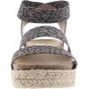 imageSteve Madden Womens Kimmie Wedge SandalBlue Snake