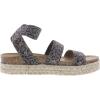 imageSteve Madden Womens Kimmie Wedge SandalBlue Snake
