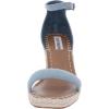 imageSteve Madden Womens Submit Wedge SandalDenim