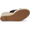 imageSteve Madden Womens Sunrise Wedge SandalsBlack Leather