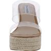 imageSteve Madden Womens Sunrise Wedge SandalsClear