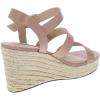 imageSteve Madden Womens Valery Patent Wedges Espadrilles Pink 95 Medium BM