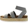 imageSteve Madden womens KimmieWedge SandalLight Grey