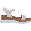 imageSteve Madden womens KimmieWedge SandalWhite Leather
