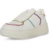 imageSteve Madden Girls Rockaway SneakerWhite Multi