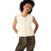 imageSteve Madden Womens Aliya Sweater VestCream