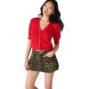 imageSteve Madden Womens Janae CardiganDark Red