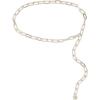 imageSteve Madden womens Womens Twotone Paperclip Chain BeltGold Silver