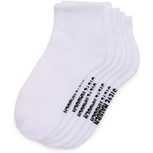 imageSTEVE MADDEN 6PK SOLID QUARTER HALF CUSHION WHITE 6PK 911