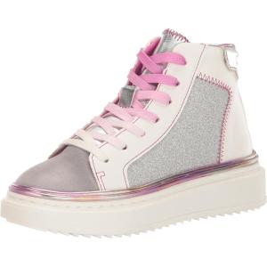 imageSteve Madden Girls Glossy SneakerWhite Multi