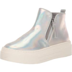 imageSteve Madden Girls Hummon SneakerSilver Iridescent