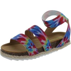 imageSteve Madden Girls Shoes Kimmie Espadrille Wedge SandalTiedye