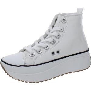 imageSteve Madden Girls Winston SneakerWhite Rhinestone