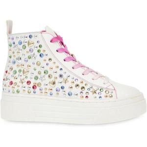 imageSteve Madden Girls Zeenaa SneakerWhite Multi
