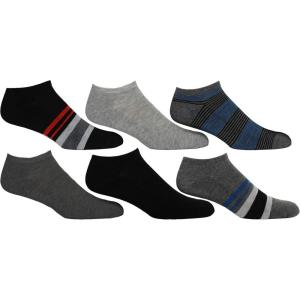 imageSteve Madden Mens Comfortable Cushion LowCutAnkle Cut Athletic Socks 8Pack Size 1013Black Multi