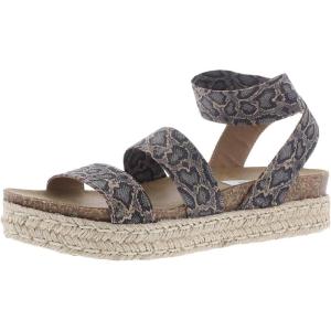imageSteve Madden Womens Kimmie Wedge SandalBlue Snake