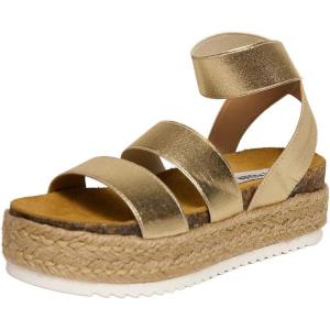 imageSteve Madden Womens Kimmie Wedge SandalGold