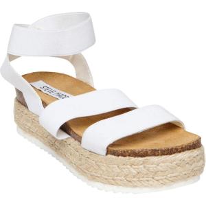 imageSteve Madden Womens Kimmie Wedge SandalWhite