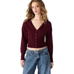 imageSteve Madden Womens Lauryn CardiganWine