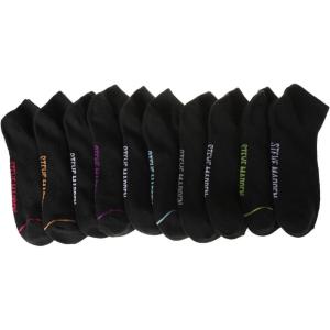 imageSteve Madden Womens Low Cut Ankle Socks  6 8 and 10 Pairs  Athletic Workout Running Sport Sneaker Socks for WomenBlack 2 10 Pairs