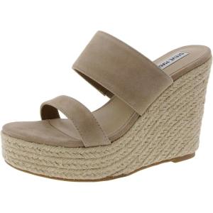 imageSteve Madden Womens Sunrise Wedge SandalsTan Suede
