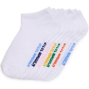 imageSteve Madden womens 8pk Solid Low CutsWhite