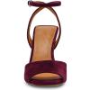 imageSteve Madden Womens LilacBurgundy Suede